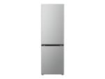 LG | Refrigerator | GBV3100DPY | Energy efficiency class D | Free standing | Combi | Height 186 cm | No Frost system | Fridge net capacity 234 L | Freezer net capacity 110 L | Display | 35 dB | Silver