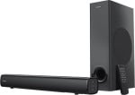 Namų kino sistema Creative Soundbar 2.1 Stage su žemų dažnių kolonėle juodos spalvos Bluetooth 2.1+EDR