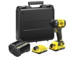 STANLEY SMŪGINIS VAIRUOTOJAS 18V‐V20 170Nm 2x2Ah + DĖŽAS SFMCF810D2K