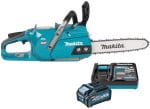 Akumuliatorinis grandininis pjūklas MAKITA UC010GZ+ 40V MAX XGT 4,0Ah