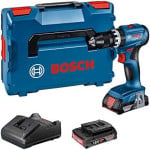 Bosch GSB 18V-45 2x 2.0Ah, GAL 18V-20, L-boxx