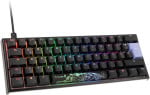 Ducky One 2 Pro Mini Klaviatūra žaidimams, RGB LED - Cherry Silent Raudona