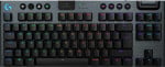 Klaviatūra Logitech G915 X LIGHTSPEED TKL/belaidė G KB- Juodas-PAN-EMEA28I-935