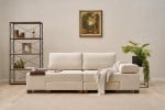 Sofa Perenna Chenille, smėlio spalvos