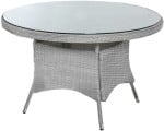 Table ASCOT D121xH75cm, pilkas