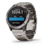 Garmin quatix® 6 Sapphire Titanium Grey