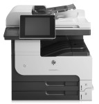 Hewlett Packard (HP) HP LaserJet Enterprise MFP M725dn AIO All-in-One Spausdintuvas - A3 Mono lazerinis, Spausdinti/Kopijuoti/Dual-Side Scan, Automatinis dokumentų tiektuvas, Auto-Duplex, LAN, 41ppm, 5000-20000 puslapių per mėnesį ( pakeičia M5025dn / M5035dn)