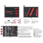 „KS Tools“ universalus sistemos įdėklas – rinkinys 713.0215