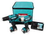 Įrankių rinkinys Makita CLX224A (DF333D + TD110D); 12 V; 2x2,0 Ah akum.