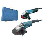 MAKITA KAMPINIS ŠLIFULĖLIŲ KOMPLEKTAS DK0053 (GA9020 + 9558HNR) DĖKLAS