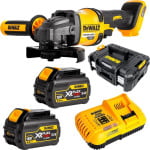 Akumuliatorinis kampinis šlifuoklis Dewalt DCG414T2