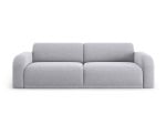 Sofa Micadoni Erin, 242x100x79 cm, pilka