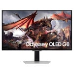 Samsung Odyssey OLED G8, 32'', 240 Hz, UHD, OLED, silver - Monitor