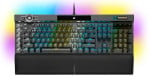 Klaviatūra Corsair K100 RGB Cherry MX Speed Black (SWE), CH-912A014-ND.