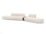 Modulinė sofa Micadoni Miley, smėlio spalvos