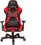 Clutch Chairz Žaidimų kėdė ClutchChairZ Crank “Onylight Edition” Premium Gaming Chair, Raudona