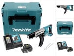 Akumuliatorinis suktuvas, Makita DFR 750 RM1J, 18 V, su akumuliatoriumi ir įkrovikliu