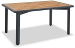 Kalune Design Sodo stalas Berlin - Anthracite, Wooden