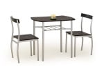 LANCE table + 2 chairs color: wenge