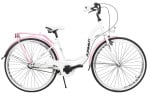 Dviratis AZIMUT Vintage 28" 3-speed 2023 baltas-pink shiny