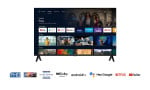 Berėmis HD HDR televizorius su Android TV – TCL 32S5400A