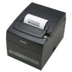 Spausdintuvas Citizen CT-S310II, USB, RS232, Juodas 203dpi, Cutter