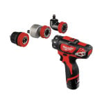 Akumuliatorinis daugiafunkcinis gręžtuvas-suktuvas MILWAUKEE M12 BDDXKIT-202C