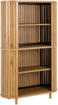 Bookcase COLIMA 100x40xH160cm, natural