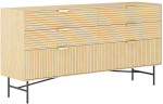 Sideboard BASSEL 120x40xH80cm, 3D melamine