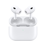 Ausinės Apple AirPods Pro (2 kartos) su "MagSafe" dėklu (USB-C), baltos spalvos MTJV3ZM/A (pažeista pakuotė)