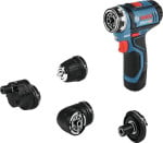 Bosch Akumuliatorinis gręžtuvas-suktuvas GSR 12V-15 FC Set, 2x2.0Ah, 4xGFA