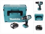 Gręžtuvas Makita DDF 484 T1J, 18 V, su baterija ir be įkroviklio