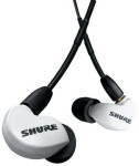 Shure AONIC 215 - Įstatomos į ausis ausinės su single transducer ir 3.5mm kabelis (baltas)