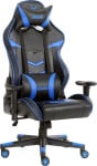 Žaidimų kėdė Omega Varr Nascar Gaming Chair, Juoda-mėlyna