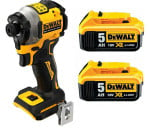 Smūginis suktuvas 18V,2x5,0Ah DCF850P2T TSTAK DEWALT