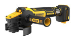 Dewalt kampinis šlifuoklis DCG409VSNT 125 mm 18V Li-Ion XR FELXVOLT T-STAK lagaminas, sūkių reguliavimas, be akumuliatoriaus ir kroviklio