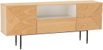 Sideboard NATE 180x40xH76cm, oak