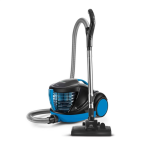 Polti | Dulkių siurblys | PBEU0109 Forzaspira Lecologico Aqua Allergy Turbo Care | Su vandens filtravimo sistema | Šlapias siurbimas | Galia 850 W | Dulkių talpa 1 L | Juodas/Mėlyna