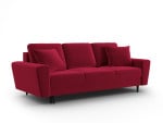 Sofa-lova Micadoni Moghan, 235x100x88 cm, raudona