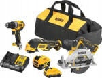 DEWALT Rinkinys COMBO 12V DCK317P1D1 (DCD701 + DCS353 + DCS512) 1x5,0Ah 1x2,0Ah KREPŠYS