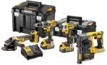 Dewalt akumuliatorinių įrankių rinkinys DCK422P3T 18V (DCH273+DCD796+DCF887+DCG405+3x5.0Ah)