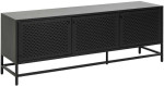 Sideboard NEWCASTLE 160x40xH60cm, juodas