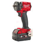 Smūginis veržliasukis Milwaukee M18 FIW2F12-502X, 18V, su akumuliatoriumi