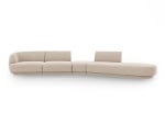 Modulinė sofa Micadoni Miley, smėlio spalvos