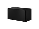 Cama full storage cabinet ROCO RO3 75/37/39 juodas/juodas/juodas