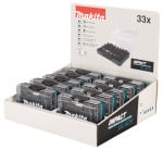 Sukimo antgalių rinkinys Makita Impact Black E-12441-10, 33 vnt.