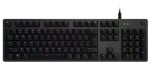 Mechaninė Žaidimų klaviatūra Logitech G512 Carbon, su RGB pašvietimu, išdėstymas: US tarptautinis, GX Blue Switch