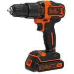 Smūginis suktuvas gręžtuvas Black & Decker BDCHD18-QW, 18V, 1x1,5Ah, 40Nm