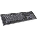 Belaidė klaviatūra Logitech MX MECHANICAL, išdėstymas: Vokiečių (Qwertz), "Linear", pilkos spalvos