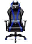 Diablo Chairs Diablo X-Horn 2.0 Normal Size juoda - mėlyna ergonominė kėdė